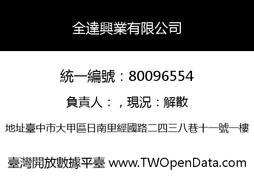 全達興業有限公司