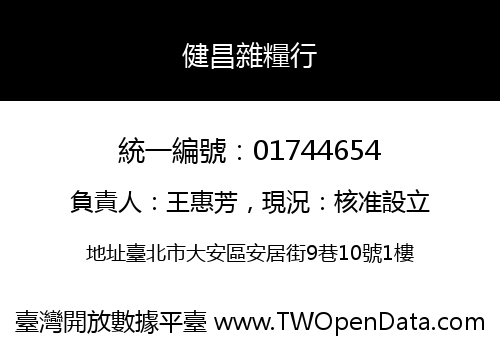 健昌雜糧行