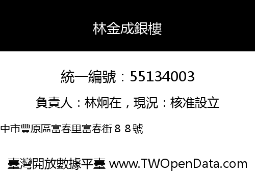 林金成銀樓