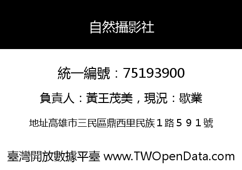 自然攝影社
