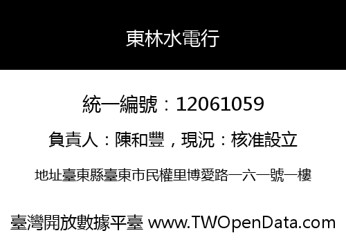 東林水電行