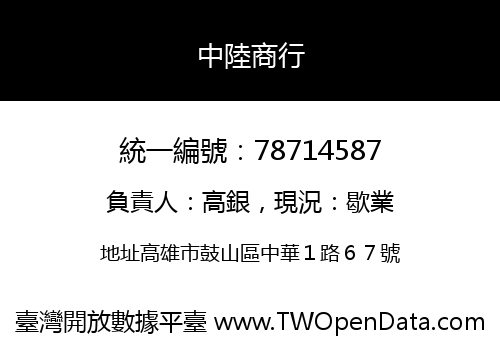 中陸商行