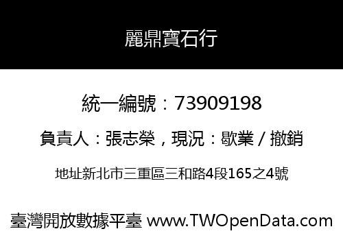 麗鼎寶石行