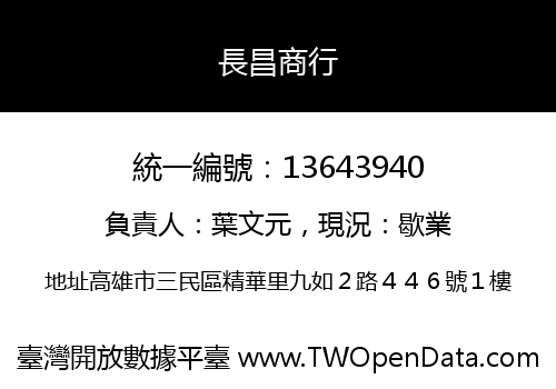長昌商行