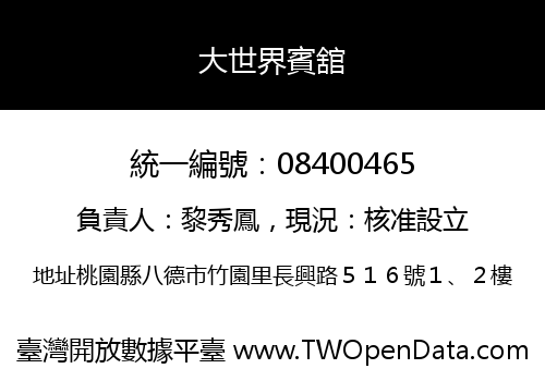 大世界賓舘