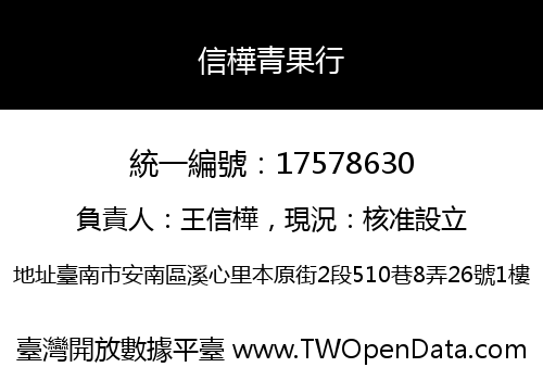 信樺青果行