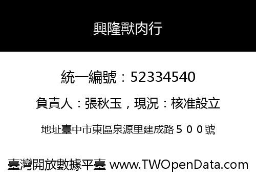 興隆獸肉行