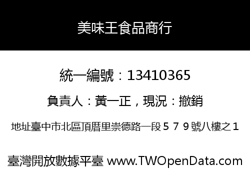 美味王食品商行