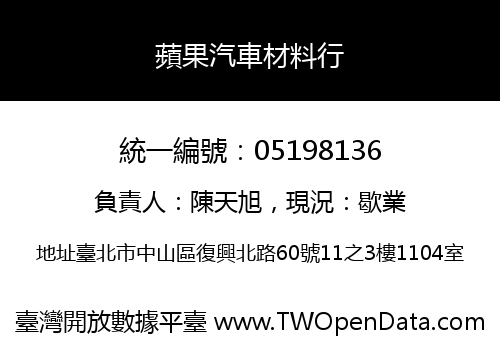 蘋果汽車材料行