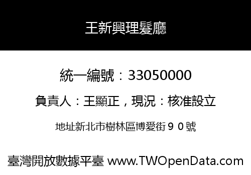 王新興理髮廳