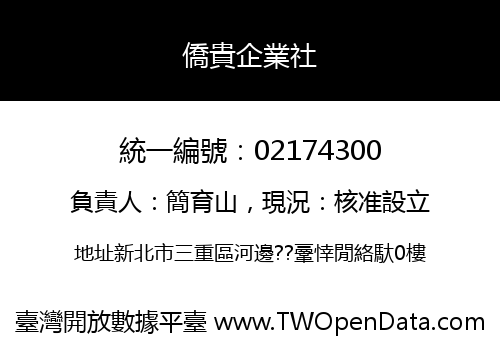 僑貴企業社