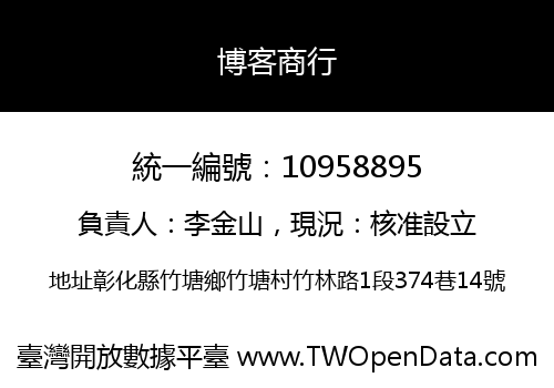 博客商行