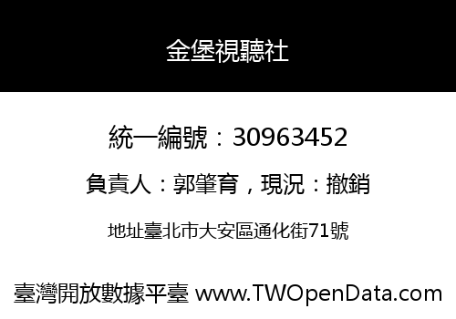 金堡視聽社