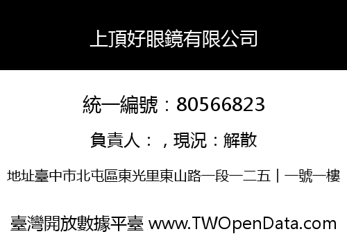 上頂好眼鏡有限公司