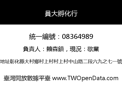 員大孵化行