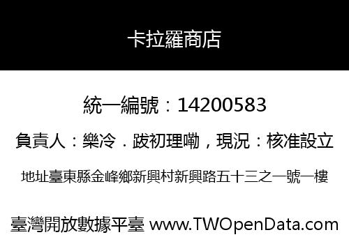 卡拉羅商店
