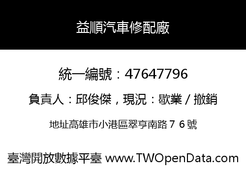 益順汽車修配廠