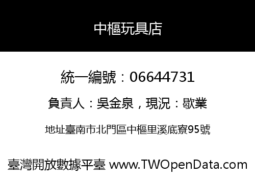 中樞玩具店