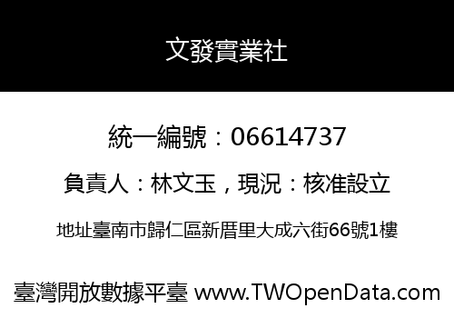 文發實業社