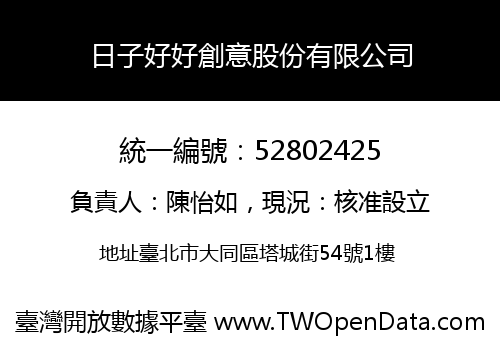 日子好好創意股份有限公司
