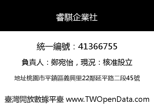 睿騏企業社