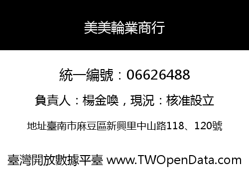 美美輪業商行