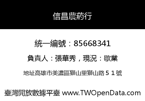 信昌農葯行