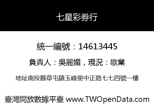 七星彩券行