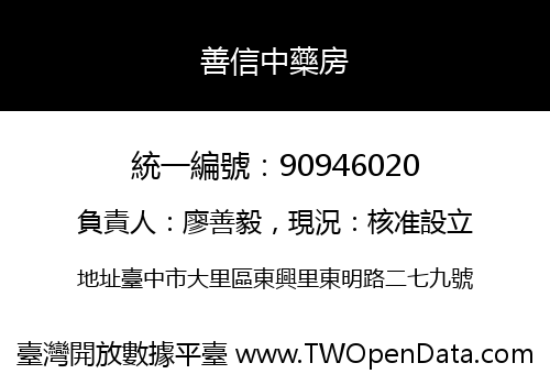 善信中藥房
