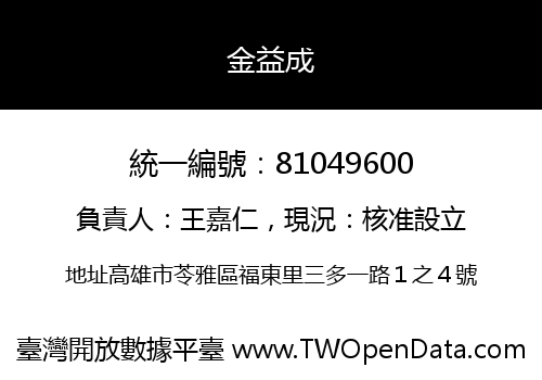 金益成