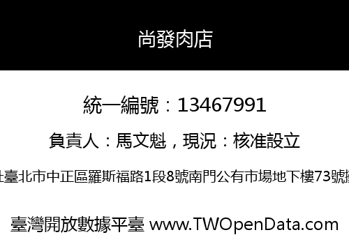 尚發肉店