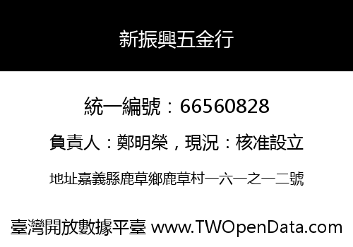 新振興五金行