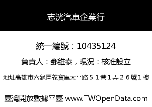 志洸汽車企業行
