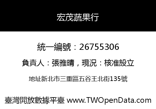 宏茂蔬果行