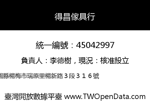 得昌傢具行