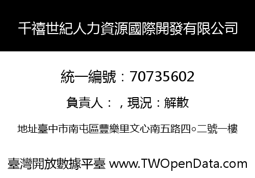 千禧世紀人力資源國際開發有限公司