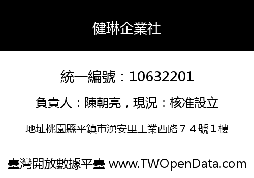 健琳企業社