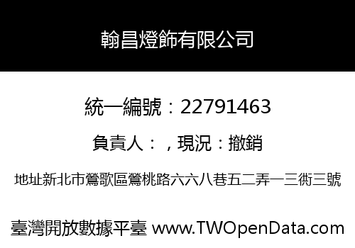 翰昌燈飾有限公司
