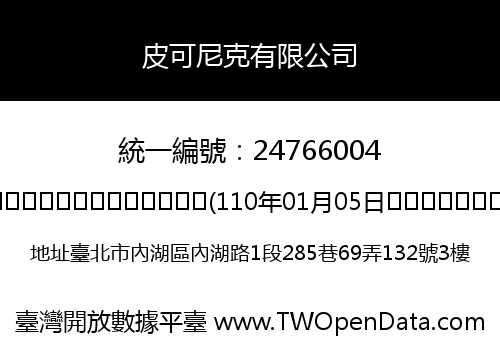 皮可尼克有限公司
