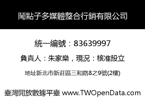 鬧點子多媒體整合行銷有限公司