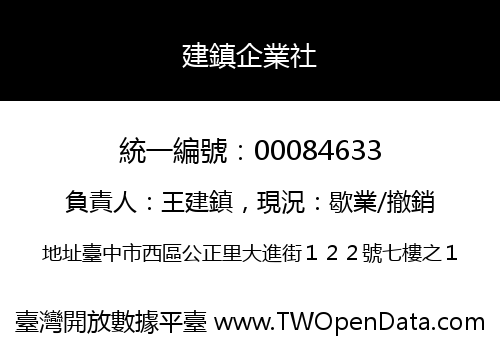 建鎮企業社
