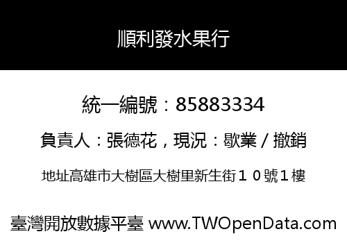 順利發水果行