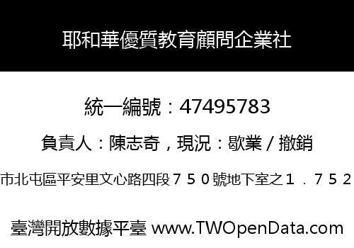 耶和華優質教育顧問企業社