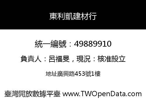 東利凱建材行