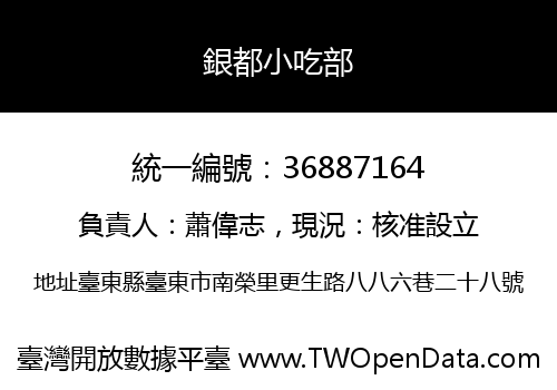 銀都小吃部