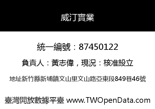 威汀實業
