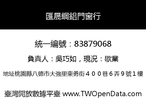 匯晟鋼鋁門窗行