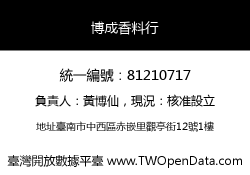 博成香料行