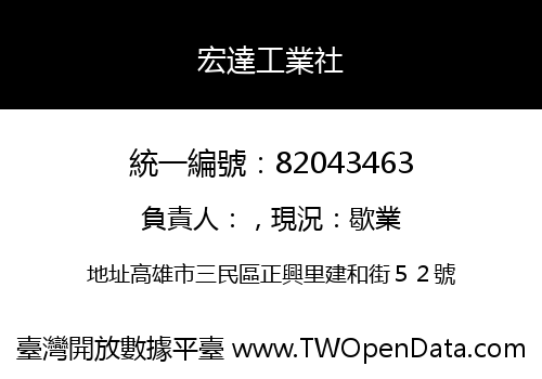 宏達工業社