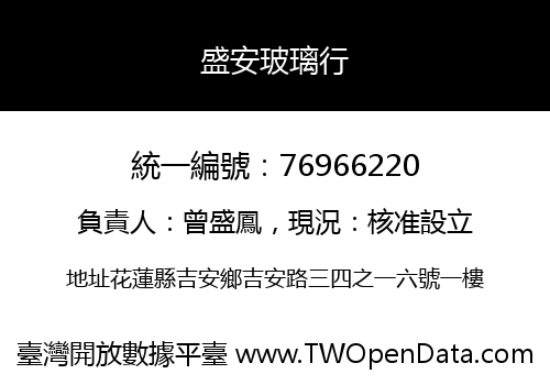 盛安玻璃行